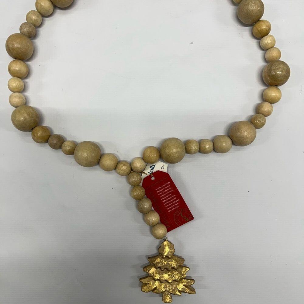 NWT HOLIDAY‎ FESTIVE BEADED GARLAND